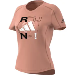 Camiseta de mujer adidas Run Logo image-1