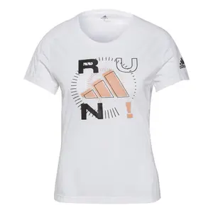 Camiseta de mujer adidas Run Logo image-1