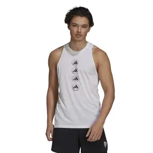 Camiseta de tirantes adidas Run Logo image-2