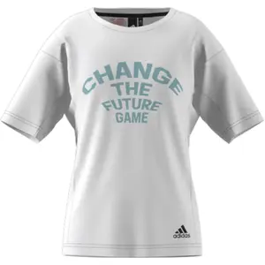 Camiseta de chica adidas XFG Regular Batwing Cotton Graphic image-3