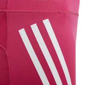 Korte meisjes legging adidas Believe This AEROREADY 3-Stripes High-Rise Stretch Training image-2