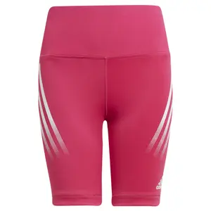 Korte meisjes legging adidas Believe This AEROREADY 3-Stripes High-Rise Stretch Training image-0