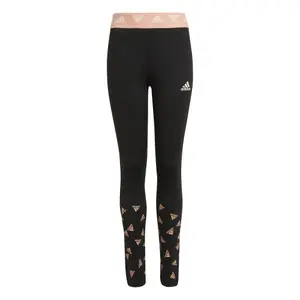 Leggings de niña adidas AEROREADY Up2Move Cotton Touch Training Stretch image-1