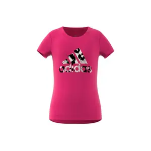 Girl's T-shirt adidas Aeroready Animal Logo Print Slim Training image-4