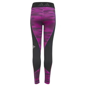 Leggings de niña adidas Techfit AEROREADY Warm Reflective Stretch image-1
