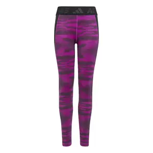 Leggings de niña adidas Techfit AEROREADY Warm Reflective Stretch image-1
