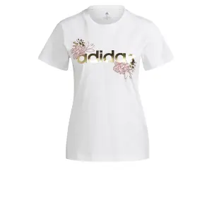 Camiseta de mujer adidas Linear Foil Graphic image-3