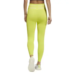 Leggings de cintura alta para mujer adidas Training Branded Aeroknit 7/8 image-1