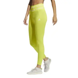 Leggings de cintura alta para mujer adidas Training Branded Aeroknit 7/8 image-3