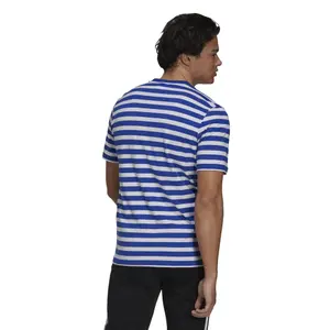 Camiseta adidas Essentials Stripey Embroidered Logo image-6