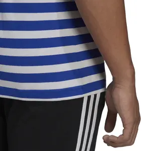 Camiseta adidas Essentials Stripey Embroidered Logo image-5