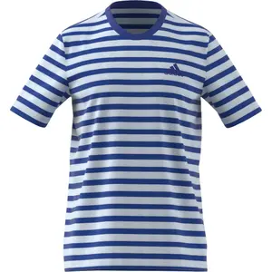 Camiseta adidas Essentials Stripey Embroidered Logo image-3