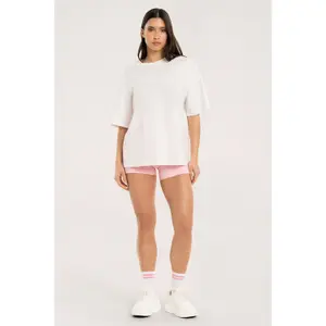 T-shirt oversize da donna Gym Glamour Glutes Over Dudes image-1