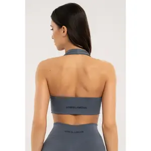 Sujetador halter de mujer Gym Glamour Seamless open back image-2