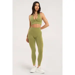 Legging femme Gym Glamour Seamless Lift image-3