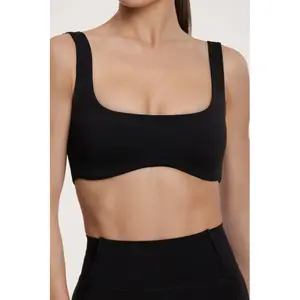 Damen-Sport-BH Gym Glamour Pilates Era image-2