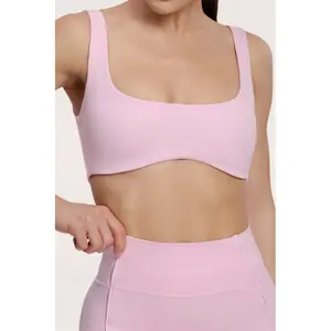 Damen-Sport-BH Gym Glamour Pilates Era image-1