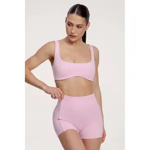 Damen-Sport-BH Gym Glamour Pilates Era image-4