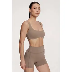 Damen-Sport-BH Gym Glamour Pilates Era image-4