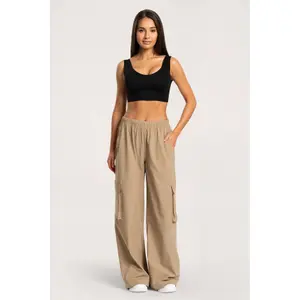 Women's cargo Trousers Gym Glamour Un1Form image-4