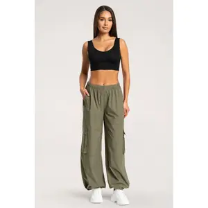 Women's cargo Trousers Gym Glamour Un1Form image-4