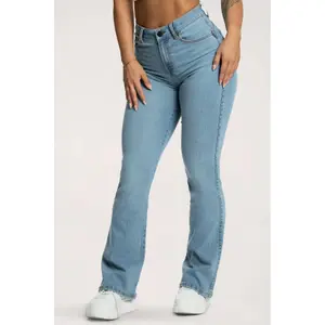 Women's Flare Jeans Gym Glamour Perfect image-1