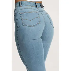 Women's Flare Jeans Gym Glamour Perfect image-6