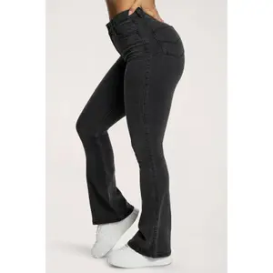 Women's Flare Jeans Gym Glamour Perfect image-2
