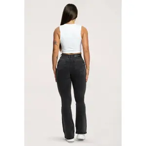 Women's Flare Jeans Gym Glamour Perfect image-5