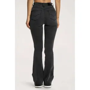 Flared Jeans Långa Dam Gym Glamour Perfect image-4