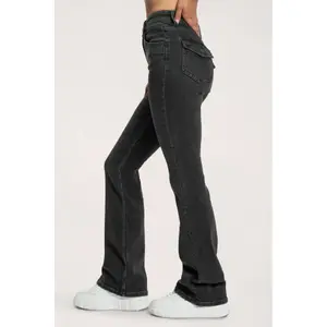 Women's Flare Jeans Gym Glamour Push Up image-1