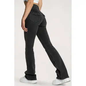 Women's Flare Jeans Gym Glamour Push Up image-2