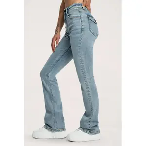 Women's Flare Jeans Gym Glamour Push Up image-1