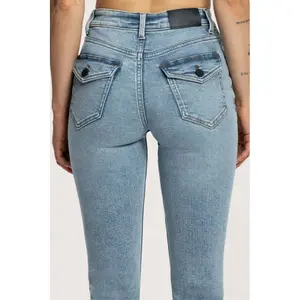 Women's Flare Jeans Gym Glamour Push Up image-6