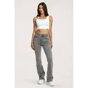 Women's Flare Jeans Gym Glamour Push Up image-4