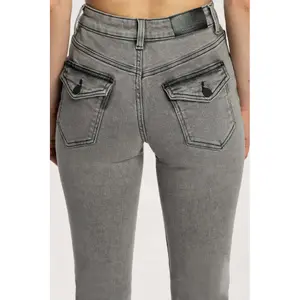 Women's Flare Jeans Gym Glamour Push Up image-6