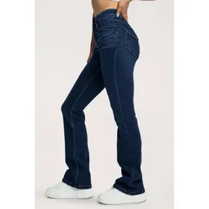 Women's Flare Jeans Gym Glamour Push Up image-1