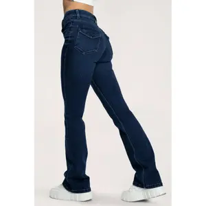 Women's Flare Jeans Gym Glamour Push Up image-2