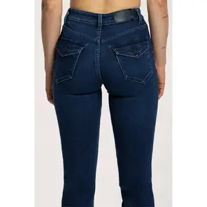 Women's Flare Jeans Gym Glamour Push Up image-6