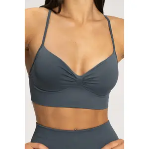 Damen-BH mit tiefem Ausschnitt Gym Glamour image-1