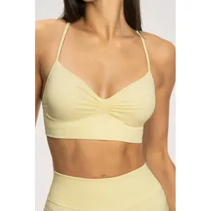 Damen-BH mit tiefem Ausschnitt Gym Glamour image-2
