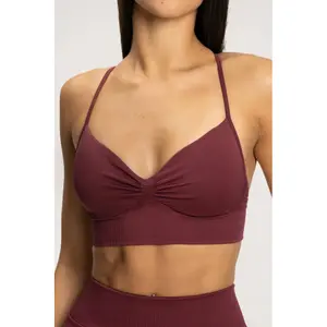 Damen-BH mit tiefem Ausschnitt Gym Glamour image-1