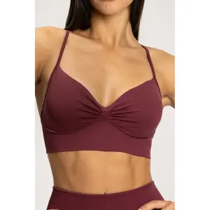 Damen-BH mit tiefem Ausschnitt Gym Glamour image-2