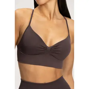 Damen-BH mit tiefem Ausschnitt Gym Glamour image-1