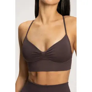Damen-BH mit tiefem Ausschnitt Gym Glamour image-2