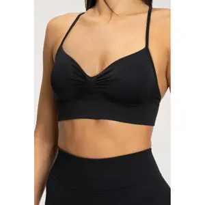 Damen-BH mit tiefem Ausschnitt Gym Glamour image-3