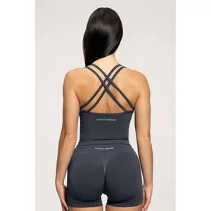 Damen-Top Gym Glamour Fake BBL image-2