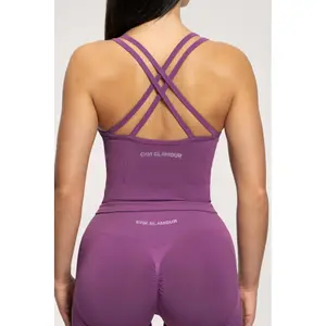 Women's tank top Gym Glamour Fake BBL image-3