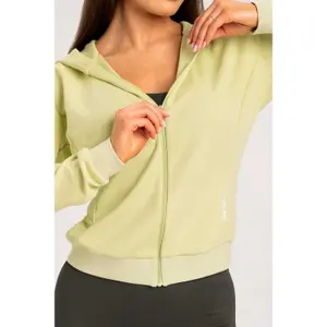 Sweatshirt à capuche zippée femme Gym Glamour image-4