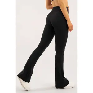 Pantaloni a zampa d'elefante donna Gym Glamour image-2